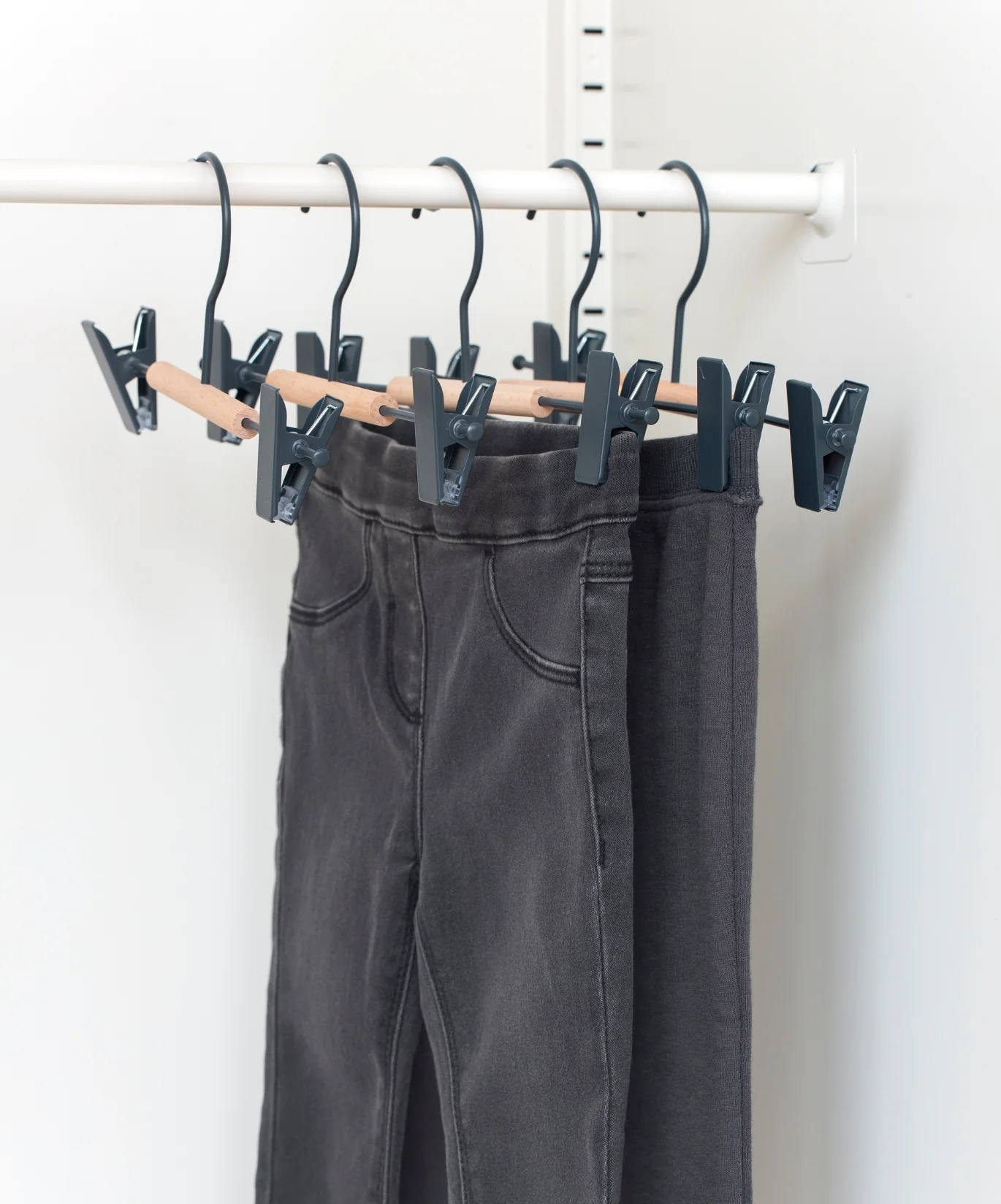 Kids Clip Hangers in Slate - Image 2